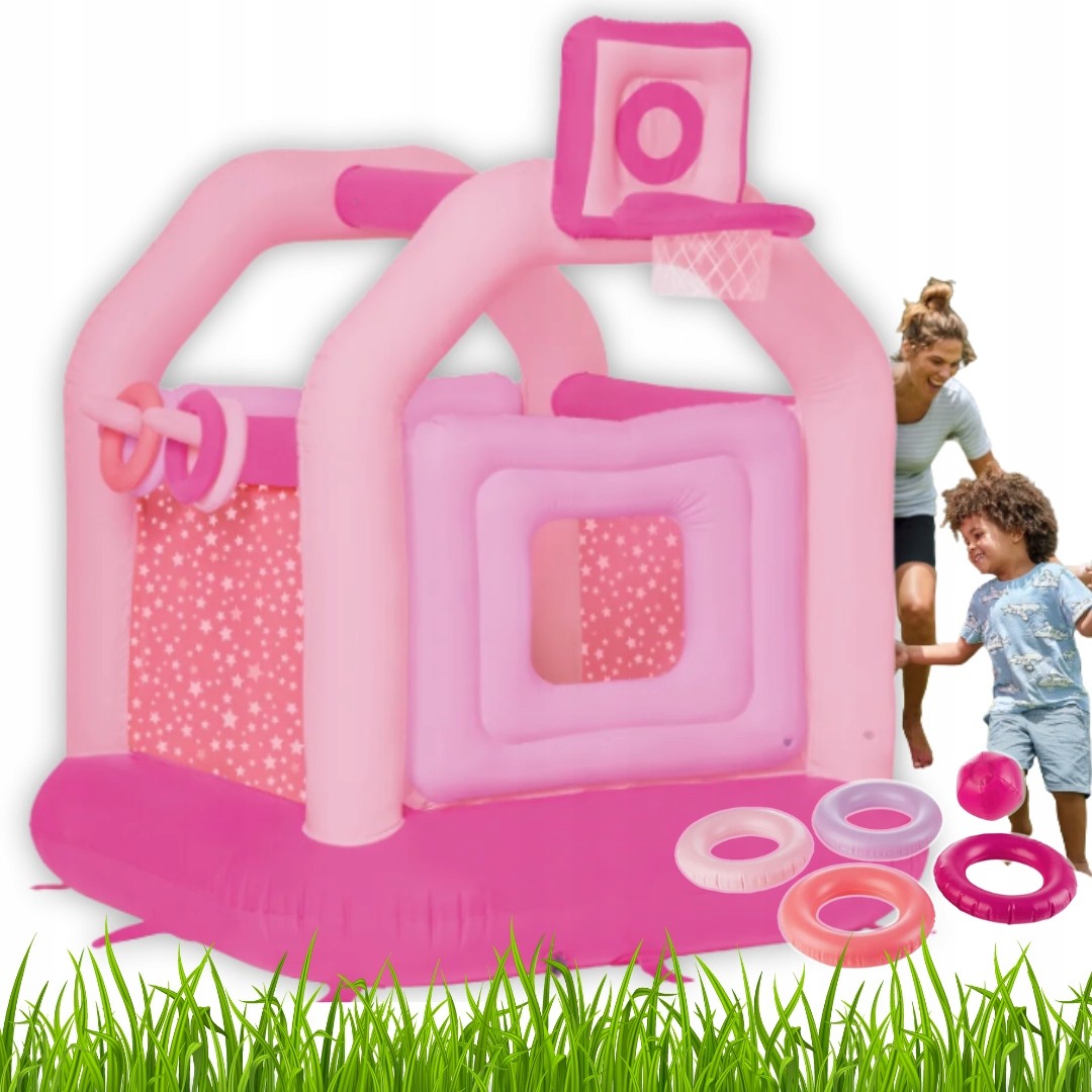 Nafukovací hrad s košíkom Playtive 160x180 cm